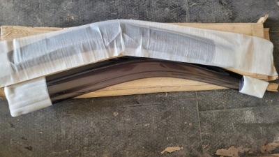 Вітровик захист скло на передні двері isuzu d-max 5867017380 фото №1