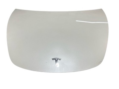 TESLA MODELIS 3 VARIKLIO DANGTIS DANGTIS PRIEKINĖ 1081390-E0-B BALTA PPSW 