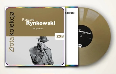 RYSZARD RYNKOWSKI, Złota Kolekcja: Ten Typ Tak Ma /LP/ gold (złoto) winyl