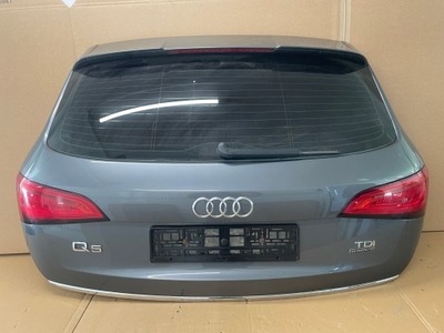 Audi q5 8r0 lift кришка багажника задня задня колір lx7r комплектна з фарами фото №1