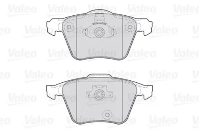 Тормозные колодки тормозные перед 301657 valeo volvo xc90 i фото №1