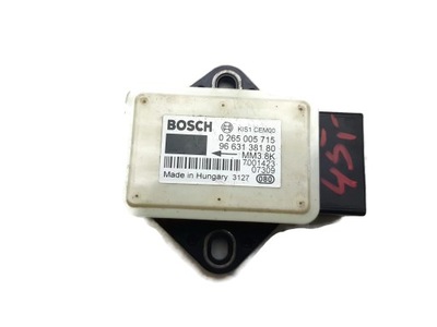 Citroen c4 модуль датчик esp 0265005715 фото №1