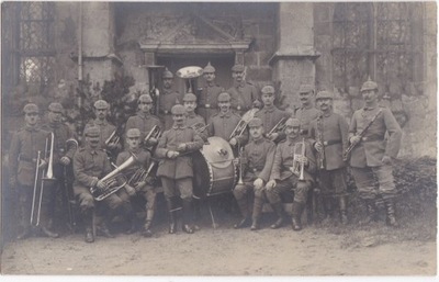 ORKIESTRA .. MUZYCY - LANDWEHR INF. REGIMENT 55