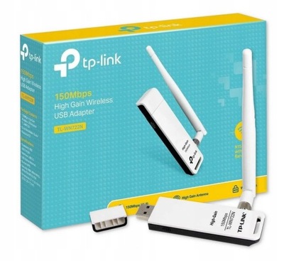 TP-Link TL-WN722N karta adapter USB WiFi 150Mbps