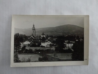 ZYWIEC BESKIDY WIDOK 1971