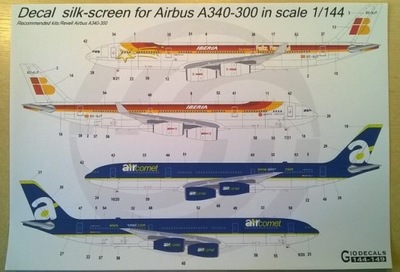 KALKA - IBERIA, AIRCOMET - AIRBUS A340-300