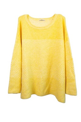 Tu sweter żółty luźny 52 6XL 24