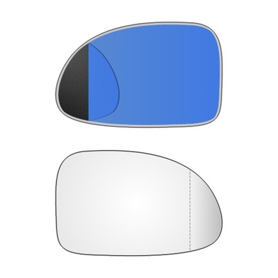 Асферичне дзеркало dodge durango 1997-2003 2002 фото №1