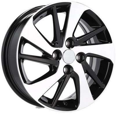 ALLOY WHEELS (TITANIUM) 15 FOR KIA PICANTO III (JA) FACELIFT RIO I (DC) II (JB) III (UB) IV (YB)  