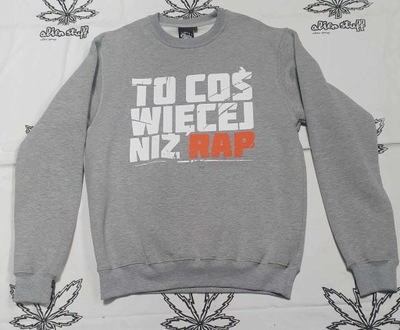 Bluza PIHa To coś więcej niż rap szara XXL