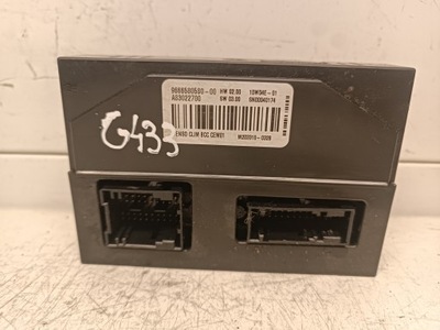 Модуль блок управления отопителя citroen c4 picasso i 9666580580 фото №1