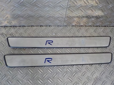Volvo xc40 17- молдинг порог левая правая r-design фото №1