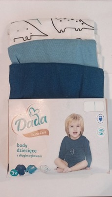 Body dziecięce Dada Extra Care rozm 68 3-6 mcy