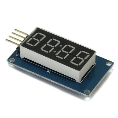 Wyświetlacz 4 Cyfrowy LED TM1637 Arduino