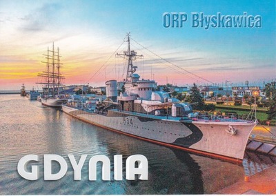 STATEK - NISZCZYCIEL ORP BŁYSKAWICA - GDYNIA