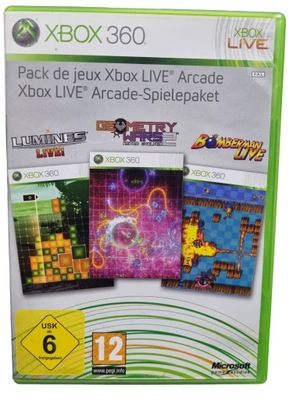 Gra XBOX 360 Live Arcade Game Pack|| FRANCUSKA wersja językowa!!!