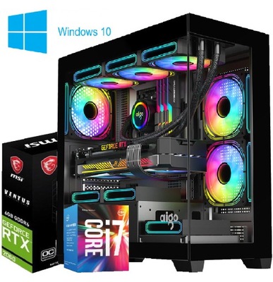 CPU Core i7-10700F/RTX2060SUPER 1TBSSD Komputer I7 10700 RTX 2060 SUPER 32GB DDR4 1TB M2 SSD Gamingowy