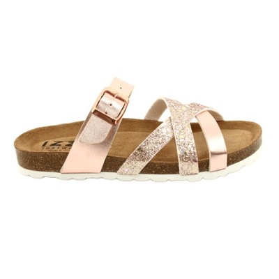 Klapki IZZI Footwear Casino Oro Rosa r.38