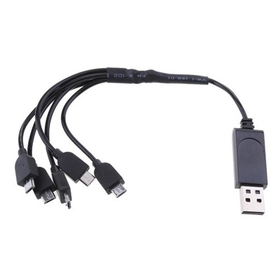 Kabel do szybkiego ładowania USB 5 w 1 Uniwersalna wielofunkcyjna