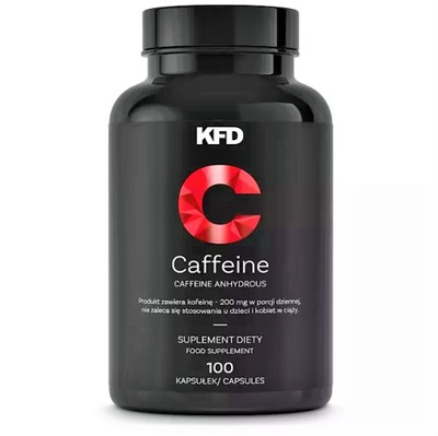 KFD CAFFEINE 100 KAP. (KOFEINA BEZWODNA 200 MG)