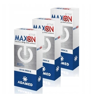 MAXON ACTIVE 24 tabl. syldenafil erekcja potencja