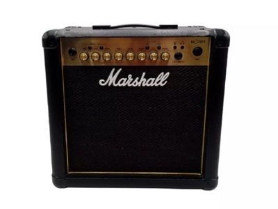 WZMACNIACZ GITAROWY MARSHALL MG15GFX GOLD 15W