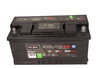 BATERÍA 12V 95AH/850A L- 353X175X175 EFB DO POJAZDOW Z START/STOP  