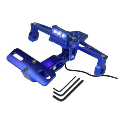 Uchwyt tablicy rejestracyjnej motocyklowy led