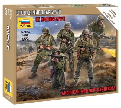 1:72 US Marines WWII