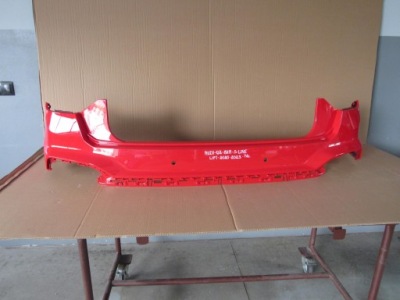 Audi q2 s-line lift 2020-2023 бампер задняя фото №1