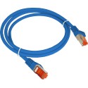 Patchcord S/FTP kat.6A LSOH 2.0m niebieski ALANTEC