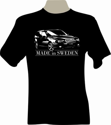 KOSZULKA T-shirt z nadrukiem fana Volvo V70 I.gen.