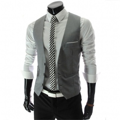 2022 New Arrival Dress Vests For Men Slim Fit Me