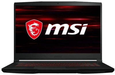 Laptop MSI GF63 THIN GAMING i5-11400H 8GB SSD 256GB 15.6"FHD GeForce