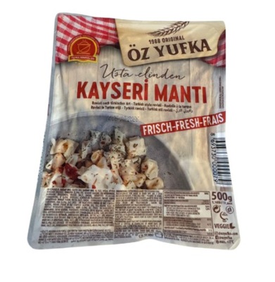 Manti pierożki tureckie