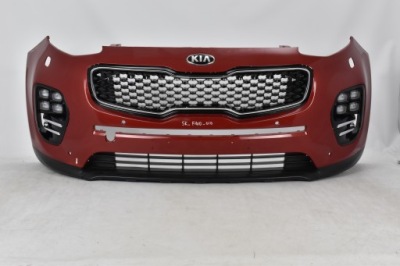 Kia sportage iv 16-18 бампер передний 6xpdc фото №1