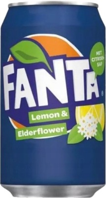 PD Napój FANTA Elderflower Lemon UK 330ml