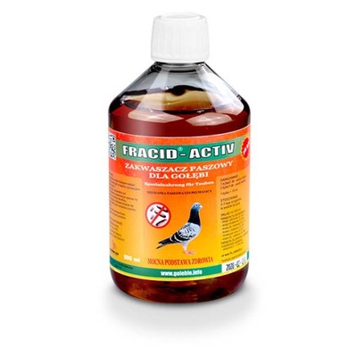 FRACID ACTIV - Super zakwaszacz DLA GOŁĘBI 500 ml