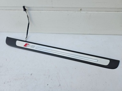 Молдинг накладка na порог порог подсвеченная audi s6 c7 4g правый перед фото №1