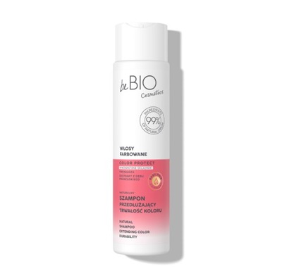 beBio Naturalny szampon do włosów farbowanych z ol