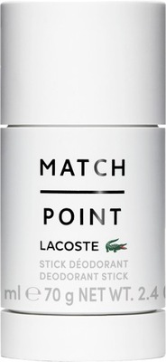 Lacoste Match Point dezodorant sztyft 75ml