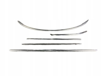 Mini cooper f55 f56 молдинг хром дверь фото №1