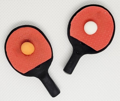 Mini Rakietka tenisowa, ping pong, rakieta tenis stołowy sport ozdoba tort