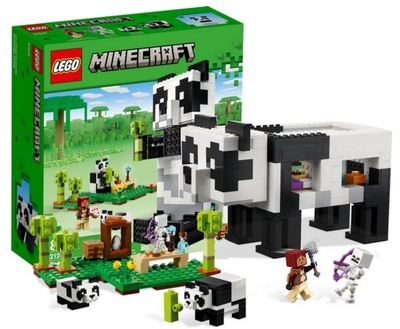 LEGO MINECRAFT 21245 REZERWAT PANDY