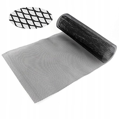 GRILL TUNING BLACK 3X6 MM 100X25CM  