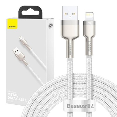 Kabel USB do Lightning Baseus Cafule, 2.4A, 2m