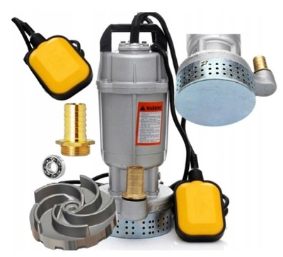 POMPA DO WODY BRUDNEJ CZYSTEJ SZAMB ŚCIEKÓW PŁYWAK