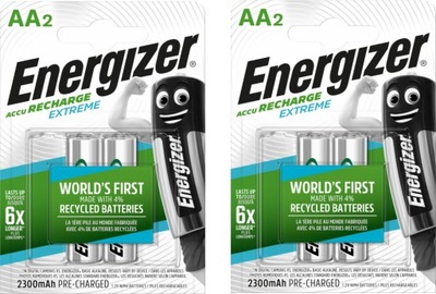 Akumulator Energizer Extreme AA 1.2V 2300mAh 4szt