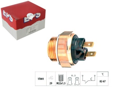 Выключатель вентилятора радиатора peugeot eps фото №1