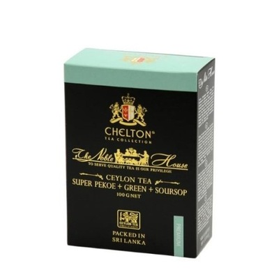 Chelton czarna i zielona cejlońska herbata wielkolistna 100g